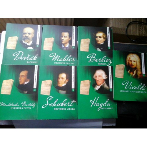 SIMFONICA - Colectiile COTIDIANUL - Vivaldi;Haydn;Schubert... - 7 CD-uri SIMFONICA - Colectiile COTIDIANUL - Vivaldi;Haydn;Schubert... - 7 CD-uri